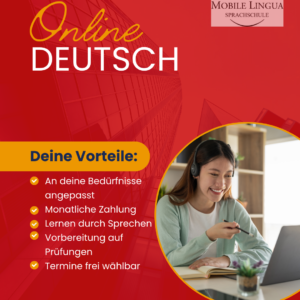 Deutsch Einzelunterricht online