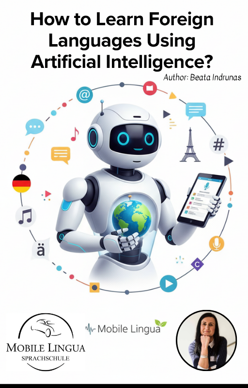 Ebook "How to Learn Foreign Languages Using Artificial Intelligence?"