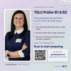 Personalisierter KI-Prüfer für telc B1 und B2